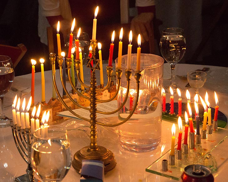 Chanukah Potluck Dinner, December 29, 4:00 pm