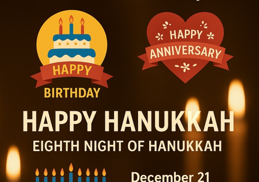 Weekly Shabbat, December 19, 2025