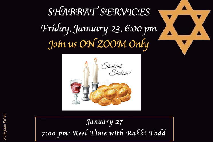 Weekly Shabbat, January 23, 2026