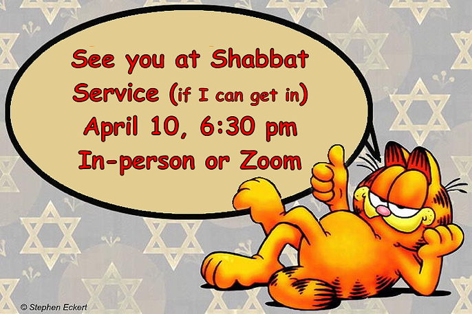 Weekly Shabbat, April 10