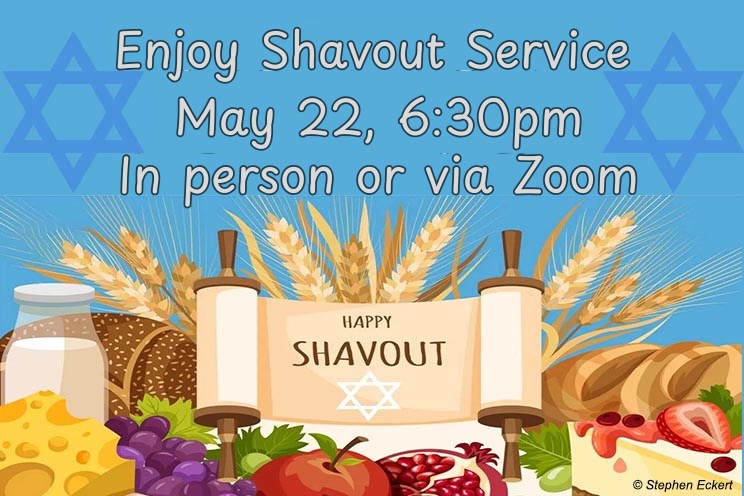 Weekly Shabbat, May 22