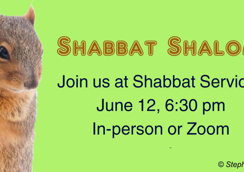 Weekly Shabbat, June 12, 2026