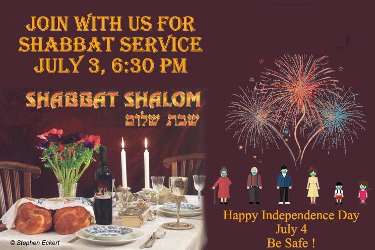 Weekly Shabbat, July 3