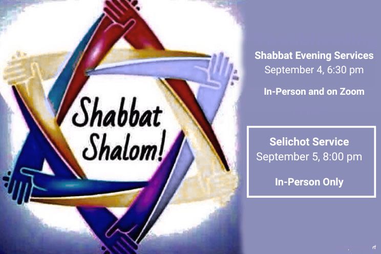Weekly Shabbat, September 4